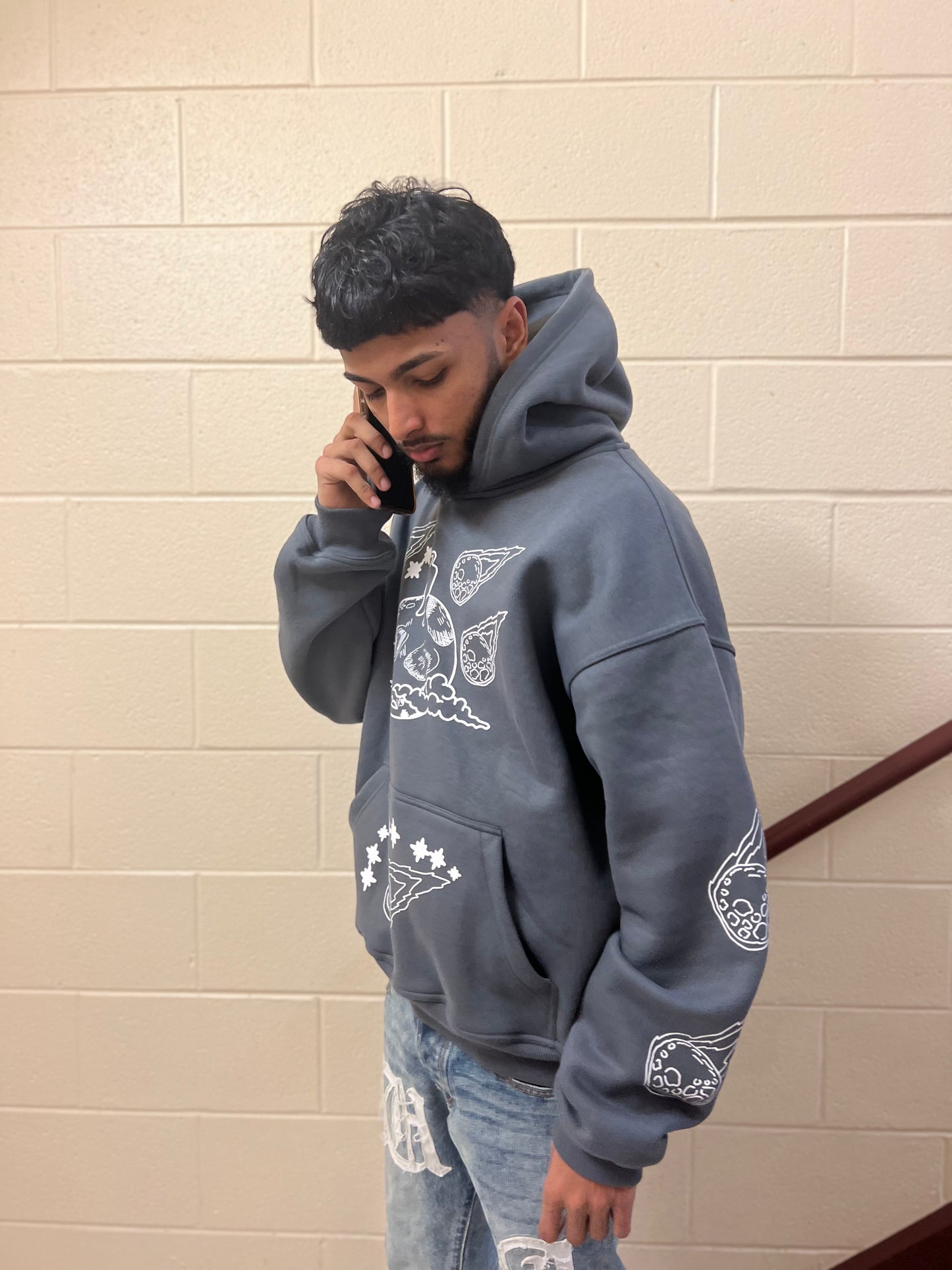 Above The Moon Hoodie V1